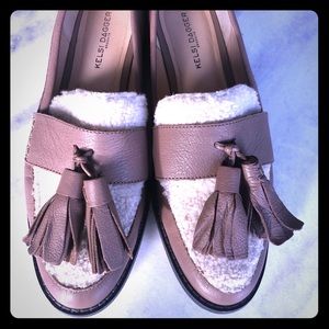 Anthropologie Kelsi Dagger Shearling Loafers